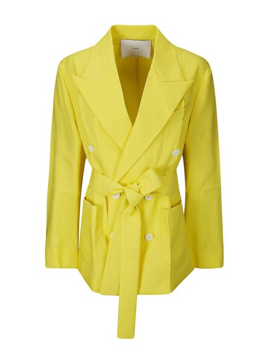 25FW 셋추 수트 자켓 U001J001W001YELLOW Yellow
