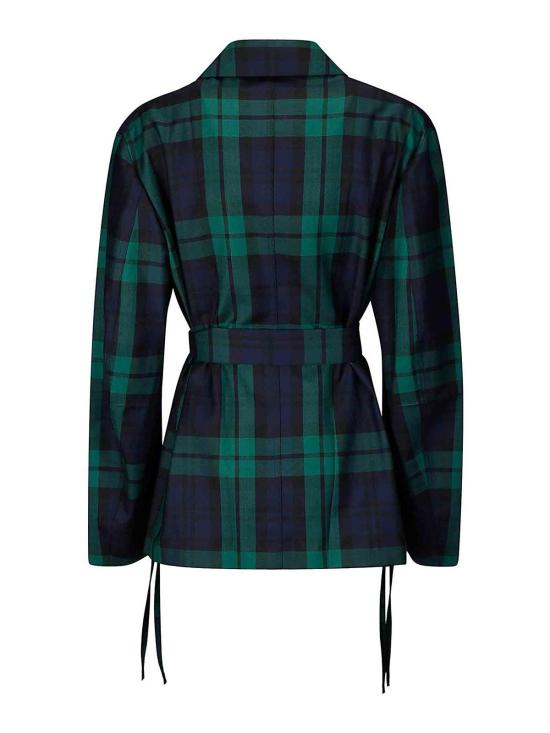 25FW 셋추 수트 자켓 U241J015W029TARTAN Green - SETCHU