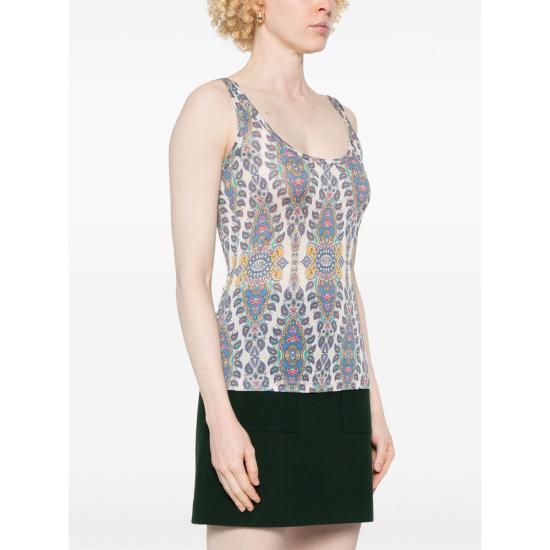 25SS 에트로 민소매 티셔츠 99IA435WRJA0102 - ETRO