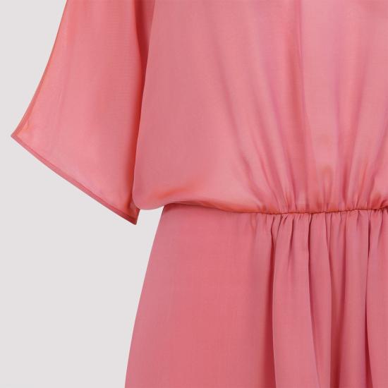 25SS 조르지오 아르마니 미디 원피스 GW000877TE13973 U4162 NUDE NEUTRALS - GIORGIO ARMANI