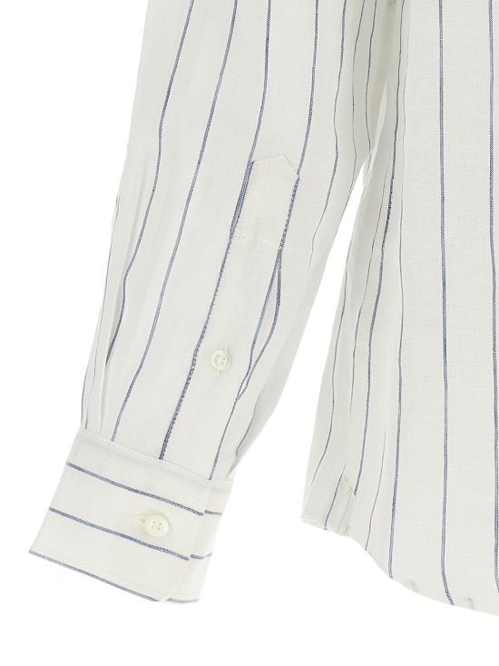 25SS 브루넬로 쿠치넬리 긴팔 셔츠 MM6860627C108 - BRUNELLO CUCINELLI