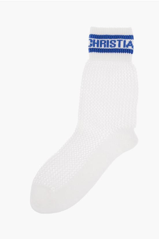  크리스챤디올 양말 14SOC503A203 520 Bianco Blu - DIOR