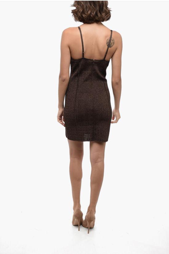  지방시 숏 원피스 BW21QE4 ZHL 315 Brown - GIVENCHY