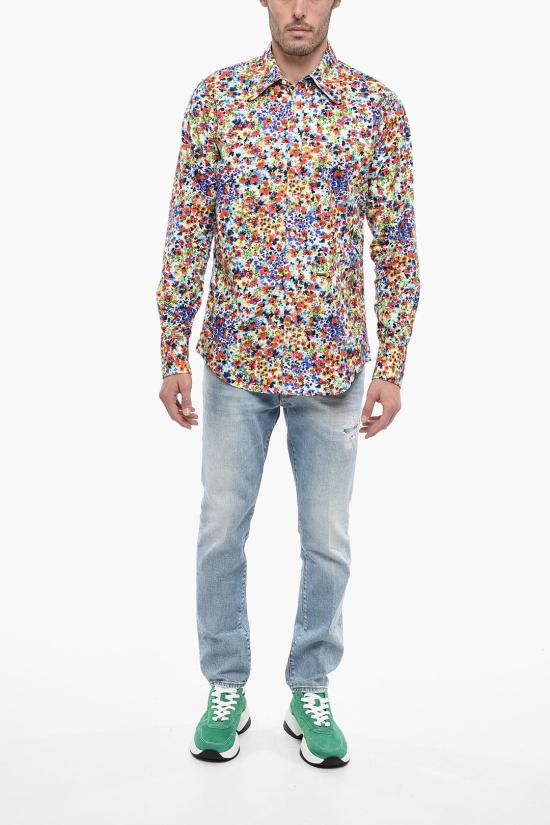  디스퀘어드2 긴팔 셔츠 S71DM0615 S76666 001S Multicolor - DSQUARED2