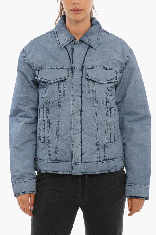  이티스 데님 자켓 BUCK 0 TECH NAVY Light blue