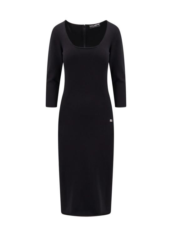 24FW 돌체앤가바나 미디 원피스 FXS20TJFMEVN0000 Black