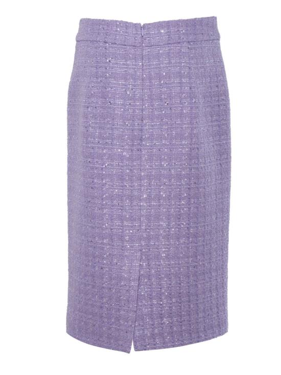 25SS 엠포리오 아르마니 숏 스커트 EW001453AF12520 UA036 235230 Purple - EMPORIO ARMANI