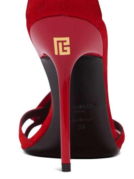 25SS 발망 힐/펌프스 EN0UH127LCMK 3AC ROUGE - BALMAIN