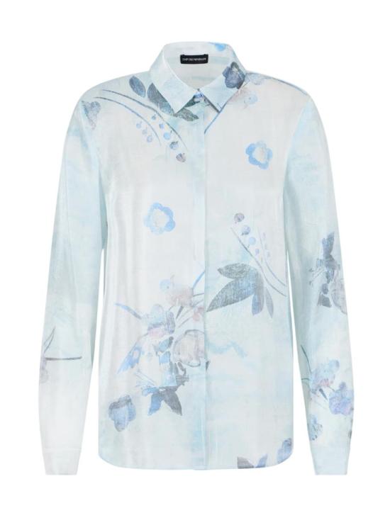 25SS 엠포리오 아르마니 셔츠 EW002140TE13523P1007 BEIGE STAMPA PASTELL