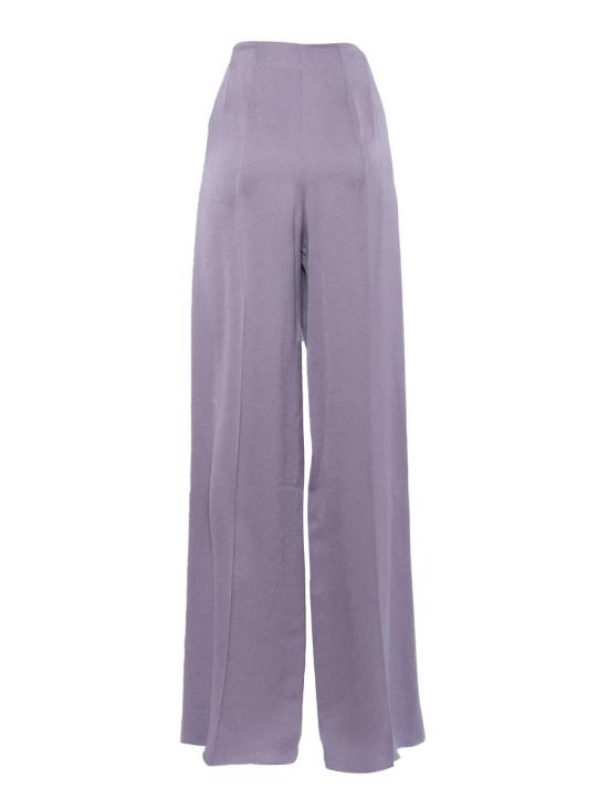 25SS Emporio Armani Woman 스트레이트 팬츠 EW000981TE12241 UA061 235226 Purple - EMPORIO ARMANI