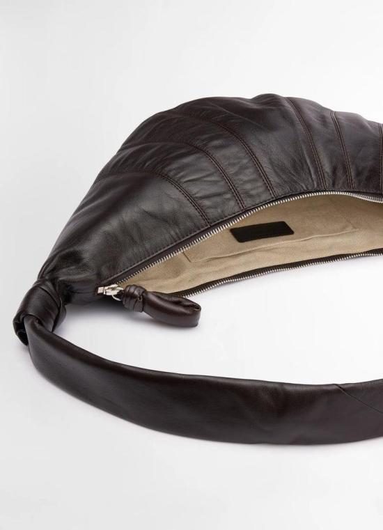 26FW 르메르 미디움 크루아상 백 BG0001 LL095 490 DARK CHOCOLATE DOM - LEMAIRE