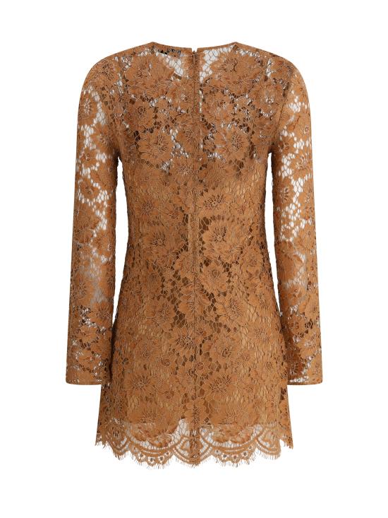 25SS 셀프 포트레이트 원피스 SS25001SAT TAN BROWN - SELF PORTRAIT