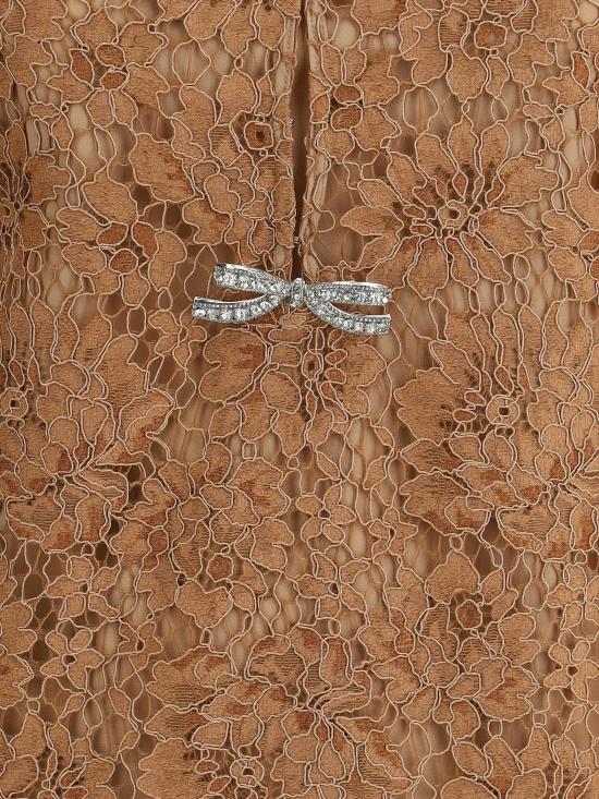 25SS 셀프 포트레이트 원피스 SS25001SAT TAN BROWN - SELF PORTRAIT