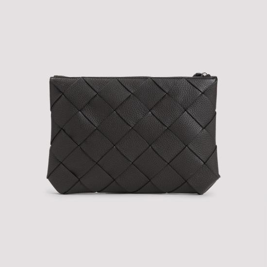 25SS 보테가베네타 클러치/파우치 795632 V4FV1 2145 FONDANT SILVER BROWN - BOTTEGA VENETA