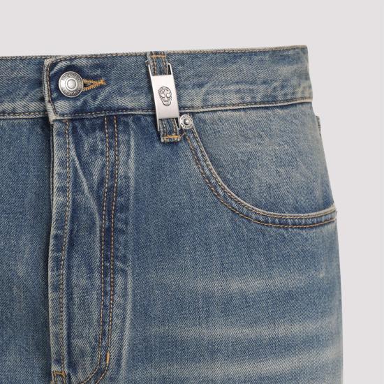 25SS 알렉산더 맥퀸 데님 팬츠 814645 QYAA9 4211 BLUE WASHED - ALEXANDER MCQUEEN