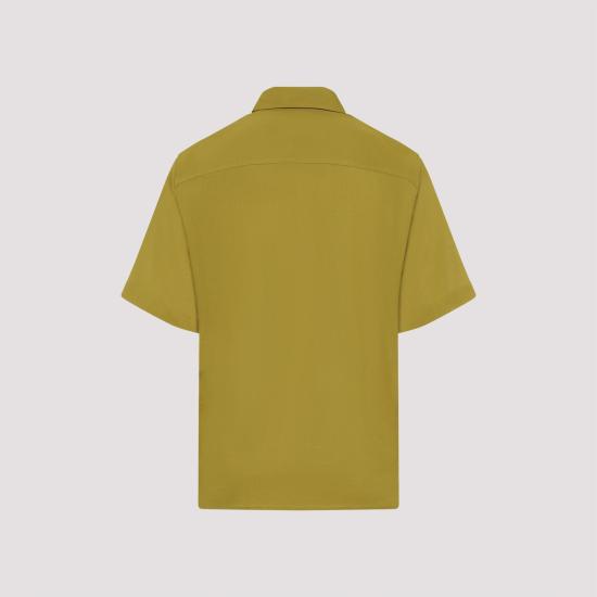 25SS 아미 반팔 셔츠 HSH252 CO0098 374 LICHEN GREEN - AMI