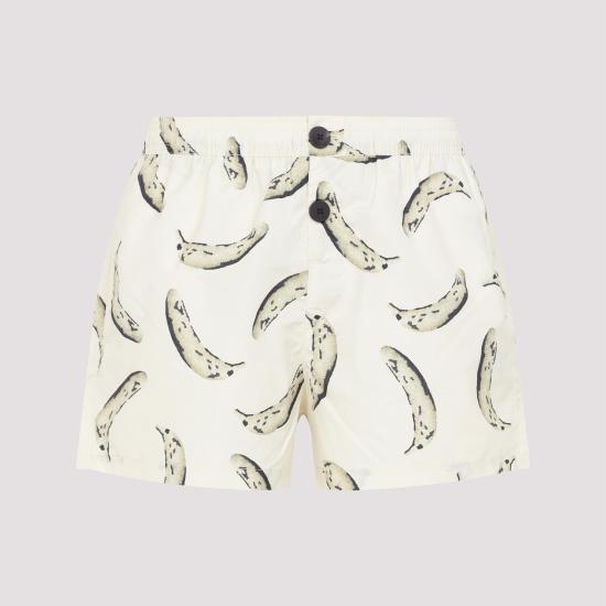 25SS 자크뮈스 스윔팬츠 25E255SW013 2407 2BV BANANA PRINT YELLOW NUDE NEUTRALS - JACQUEMUS