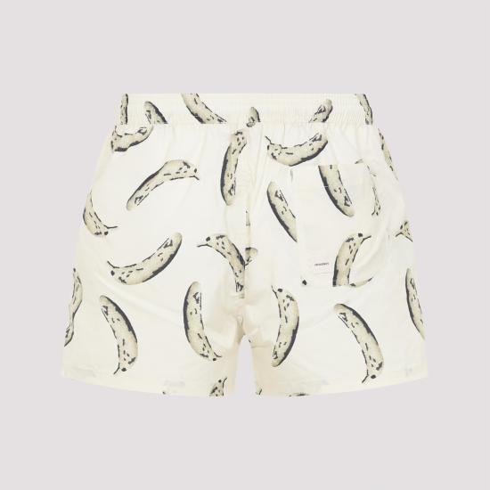25SS 자크뮈스 스윔팬츠 25E255SW013 2407 2BV BANANA PRINT YELLOW NUDE NEUTRALS - JACQUEMUS