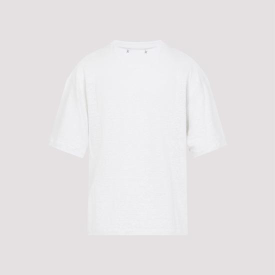 25SS 골든구스 반팔 티셔츠 GWP01874 P001891 11421 HERITAGE WHITE BLACK - GOLDEN GOOSE