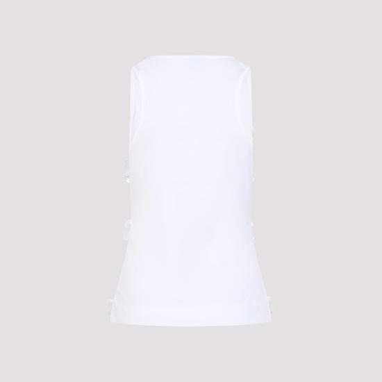 25FW 시몬로샤 민소매 티셔츠 5345 0553 WHITE - SIMONE ROCHA