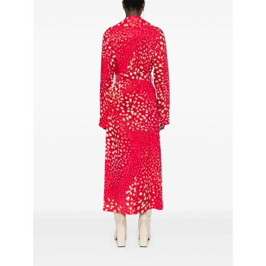 25SS 드리스 반 노튼 코트 1013 010207 352 RED NEUTRALS - DRIES VAN NOTEN