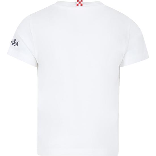 25SS [키즈] 세인트바쓰 티셔츠 TSH0001 00567F WHITE - MC2 SAINT BARTH