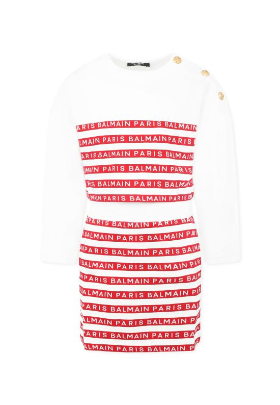  [키즈] 발망 트레이닝 웨어 BU3B20 Z1909 100RO WHITE