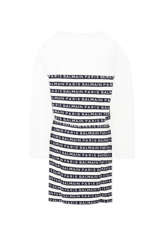  [키즈] 발망 트레이닝 웨어 BU3B20 Z1909 100BL WHITE - BALMAIN