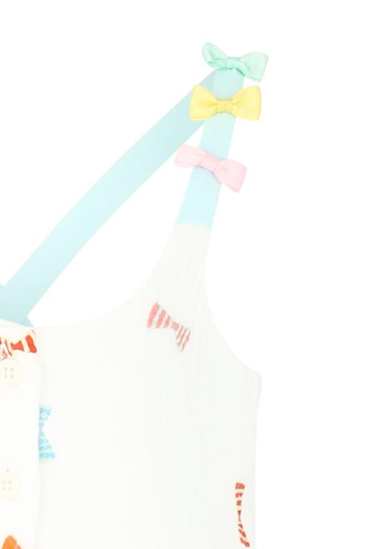  [키즈] 스텔라 맥카트니 원피스 TU1B52 Z1593 101EM WHITE - STELLA MCCARTNEY