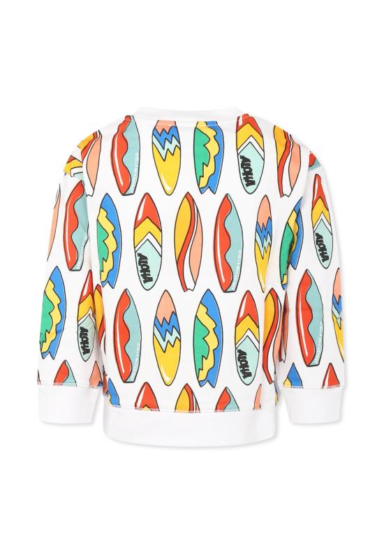  [키즈] 스텔라 맥카트니 니트/스웻셔츠 TU4Q00 Z1732 100MC WHITE - STELLA MCCARTNEY