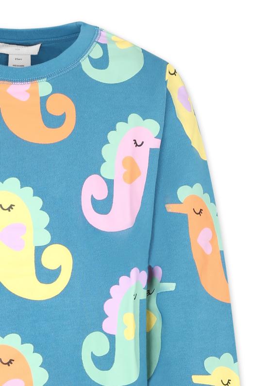  [키즈] 스텔라 맥카트니 트레이닝 웨어 TU3A60 Z1636 672MC BLUE - STELLA MCCARTNEY