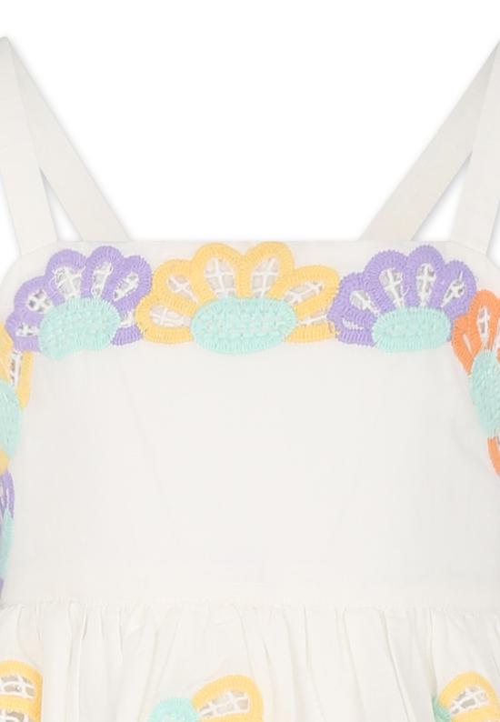  [키즈] 스텔라 맥카트니 원피스 TU1F72 Z1886 101EM WHITE - STELLA MCCARTNEY