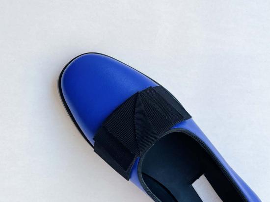  Suzanne Rae 뮬/슬리퍼 수잔 레이 오페라 펌프 블루 나파 - SUZANNE RAE