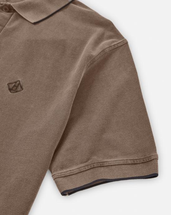 25SS 에르노 폴로 티셔츠 JPL00134U 540062157 Camel - HERNO