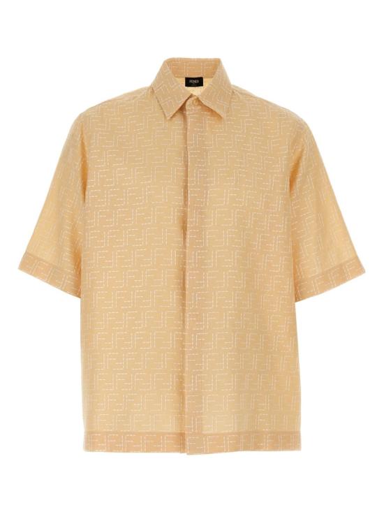 25SS 펜디 반팔 셔츠 FS1317AU6Y F0PKL White