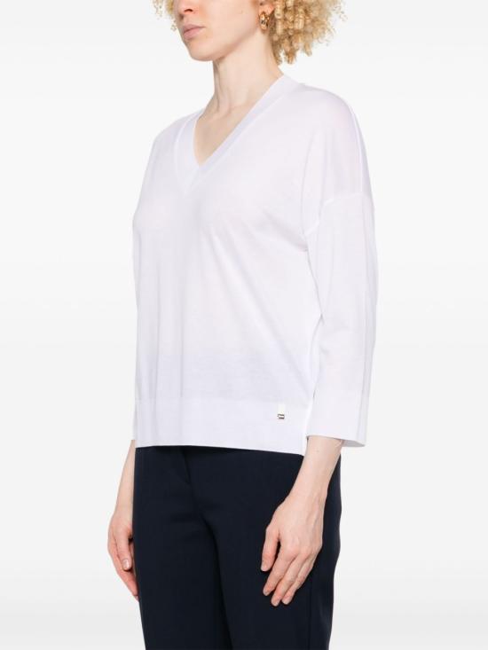 25SS 에르노 스웨터 JV000015D 520561000 White - HERNO