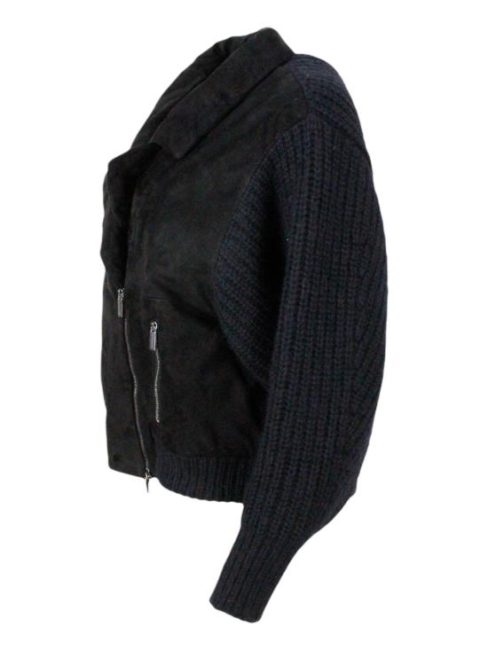 25SS 파비아나 필리피 자켓 PLD213F202H692 825 Black - FABIANA FILIPPI