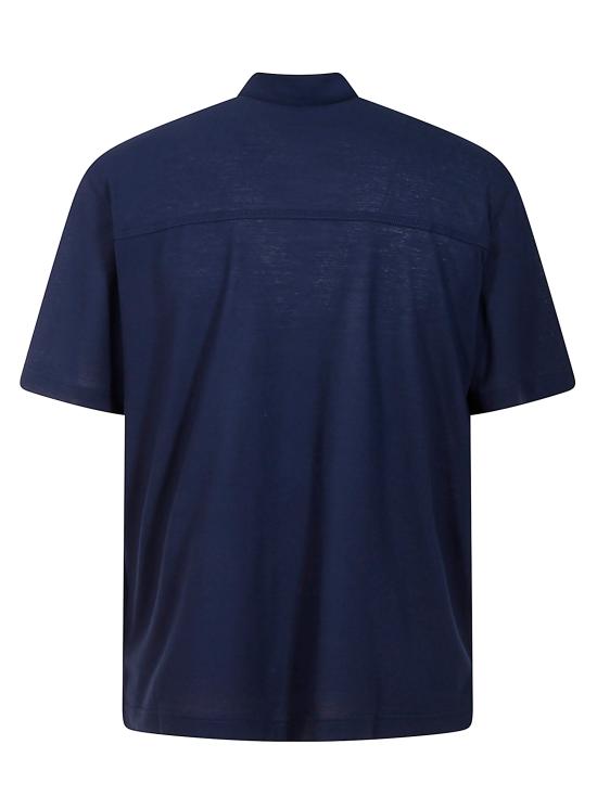 25SS 에르노 반팔 셔츠 JPL00136U 52005 9200 BLUE - HERNO