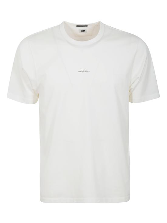 25SS 씨피 컴퍼니 반팔 티셔츠 18CLTS053A006370W 103 GAUZE WHITE