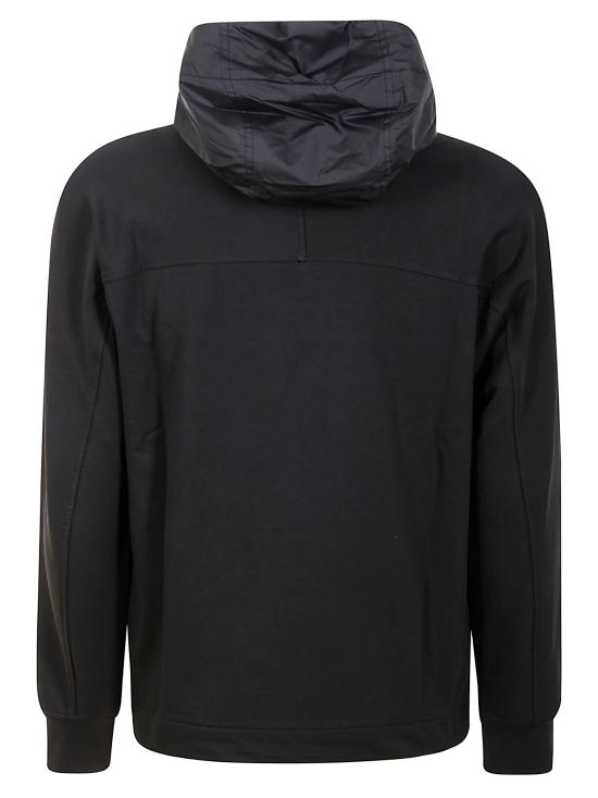 25SS 씨피 컴퍼니 후드 티셔츠 18CLSS014A006452M 999 BLACK - C.P. COMPANY