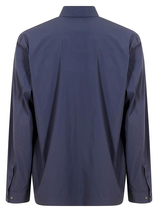 25SS 에르노 긴팔 셔츠 CM000004U 12691Z 9201 BLUE - HERNO