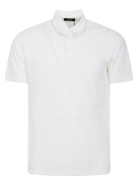 25SS 자노네 폴로 티셔츠 815109 ZG380 Z0001 WHITE