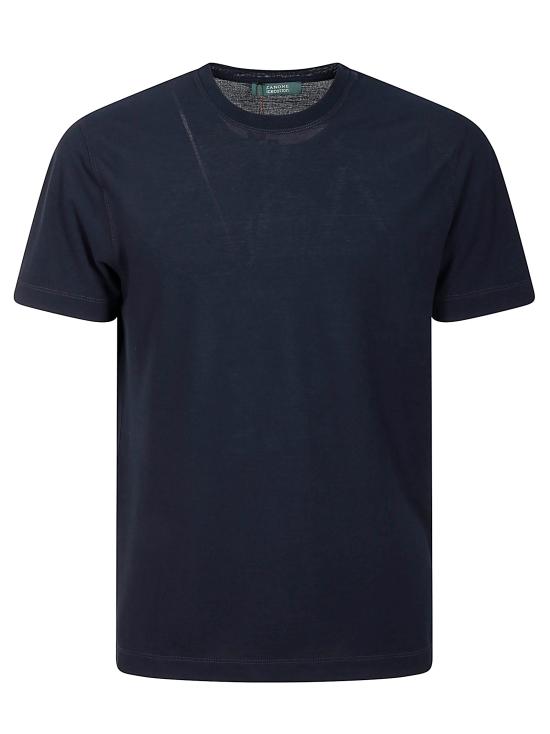 25SS 자노네 반팔 티셔츠 815194 ZG380 Z0542 BLUE NAVY