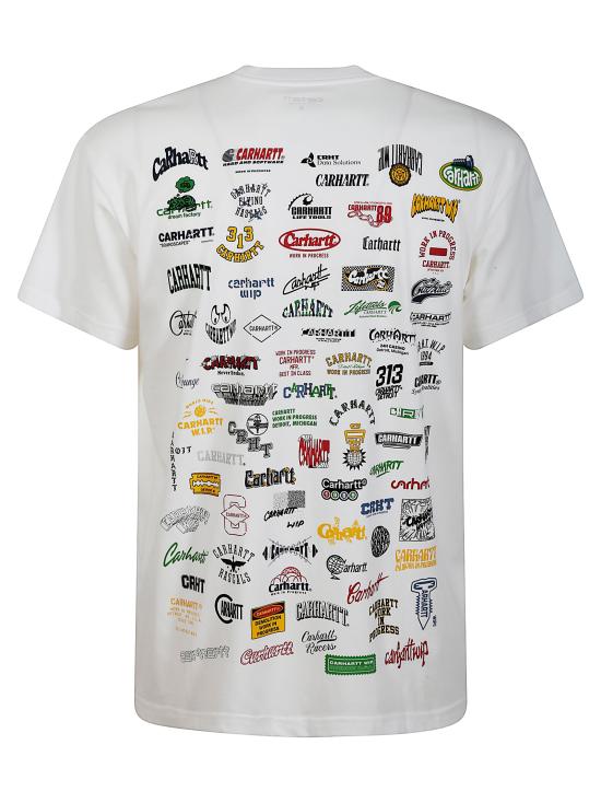25SS 칼하트 WIP 반팔 티셔츠 I034643 02XX WHITE - CARHARTT WIP