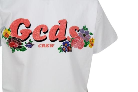 25SS [키즈] 지씨디에스 티셔츠 028694 001 White - GCDS