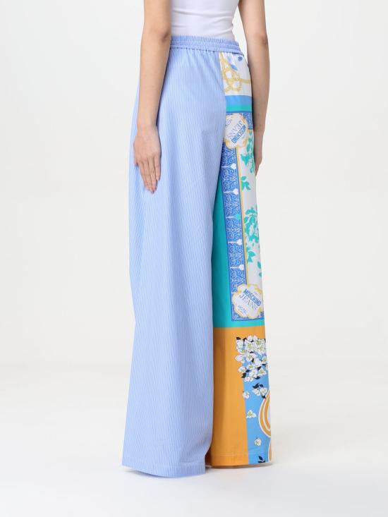 25FW 모스키노 팔라초 팬츠 03323725 2303 Blue - MOSCHINO