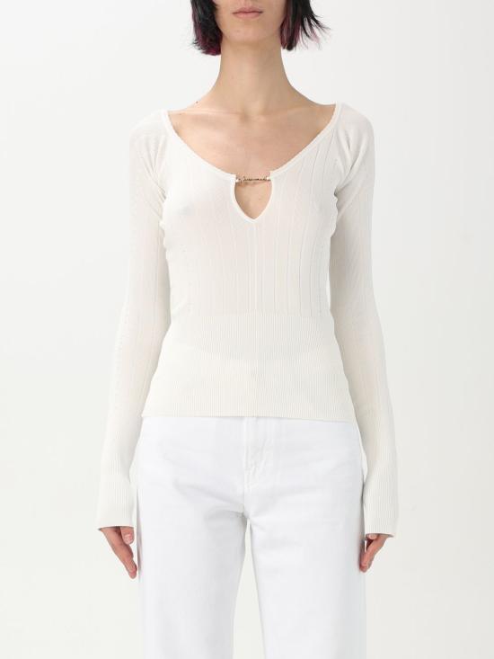 25FW 자크뮈스 스웨터 241KN3572358 110 White