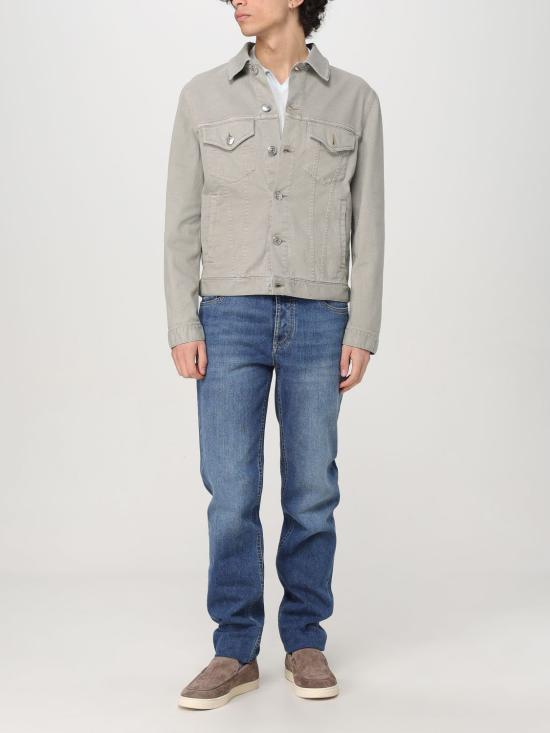 26SS 브루넬로 쿠치넬리 자켓 M277P6910 C7018 Kaki - BRUNELLO CUCINELLI