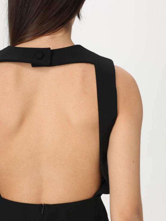 25FW 모스키노 롱 원피스 04460524 0555 Black - MOSCHINO