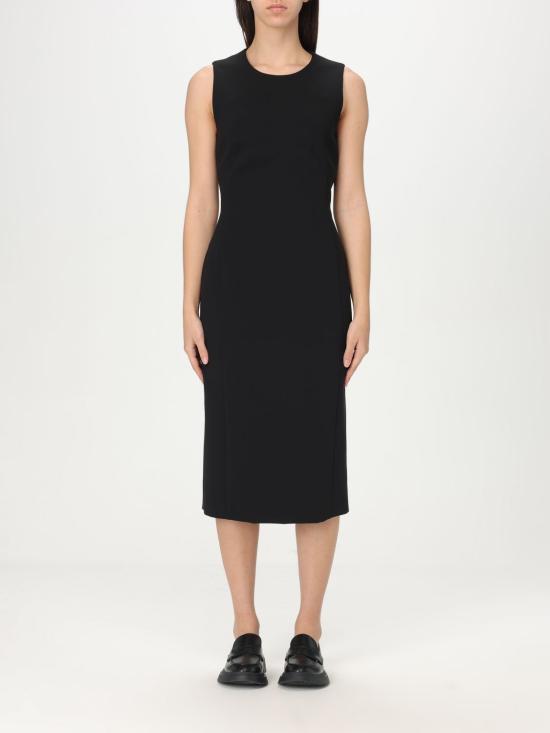 25FW 모스키노 롱 원피스 04460524 0555 Black